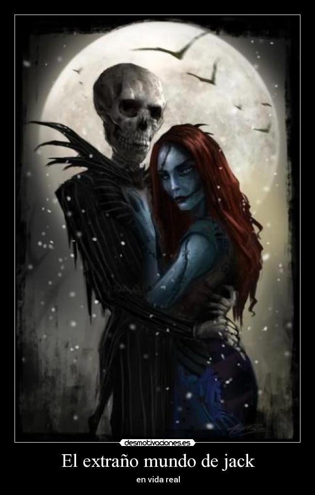 El extraño mundo de jack - en vida real