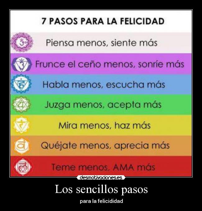 Los sencillos pasos - 