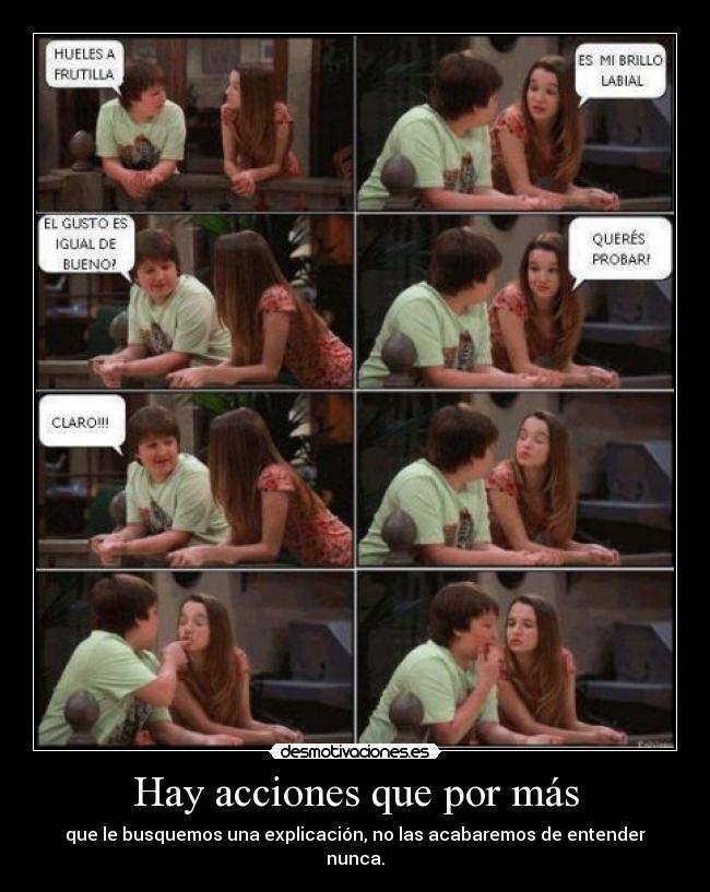 Hay acciones que por más -
