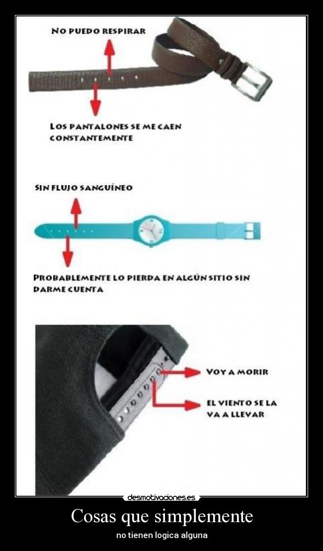 Cosas que simplemente - no tienen logica alguna