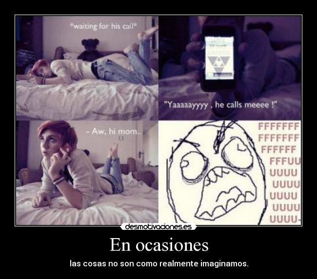 carteles ocasiones cosas son realmente imaginamos desmotivaciones