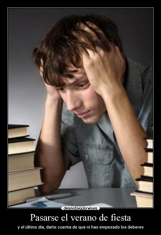 Pasarse el verano de fiesta - 