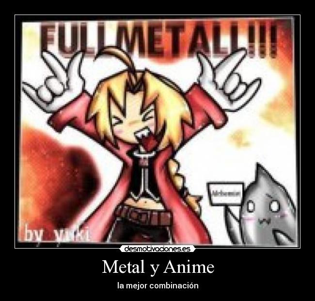 Metal y Anime - 