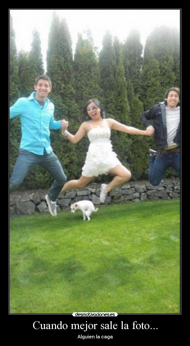 Cuando mejor sale la foto... - 