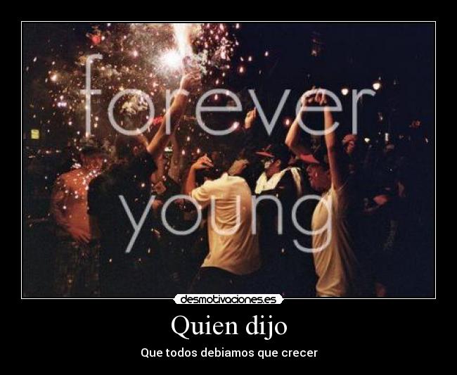 Quien dijo -