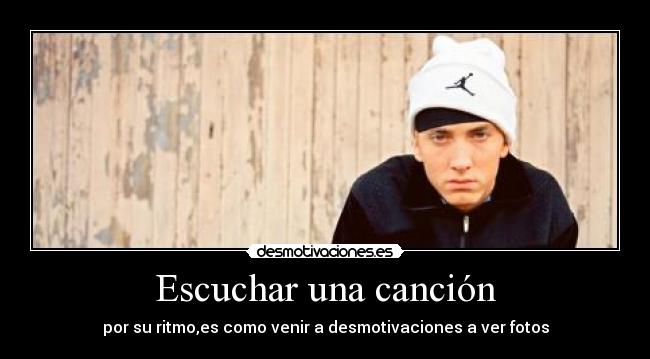 Escuchar una canción - 