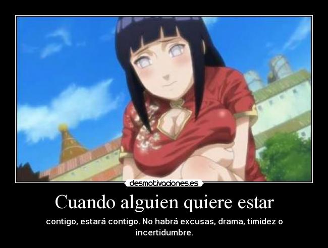 Cuando alguien quiere estar -