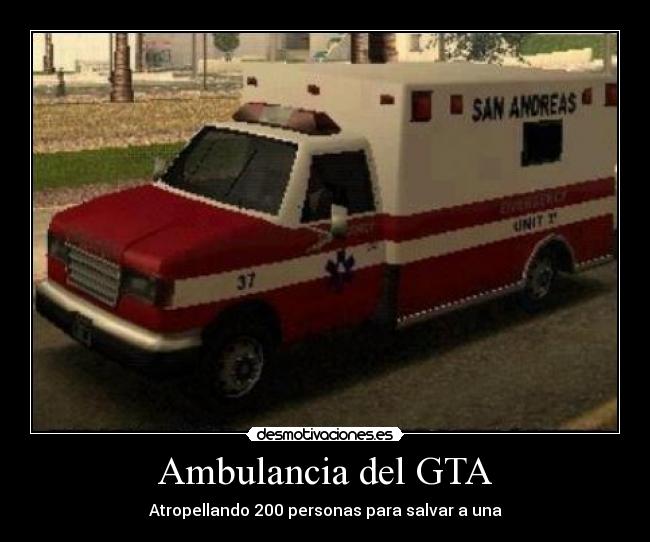 Ambulancia del GTA -