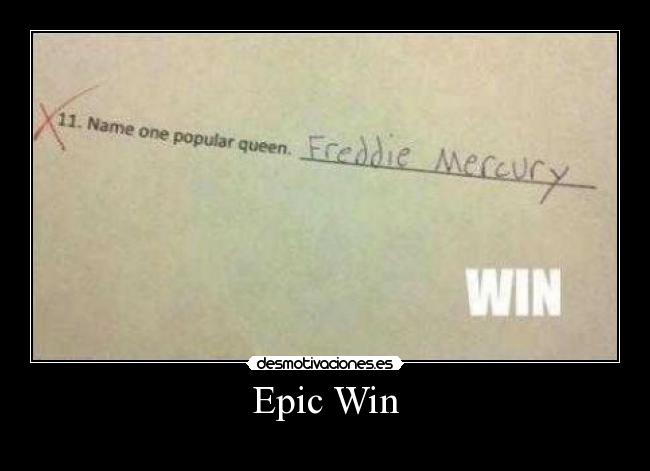 Epic Win -