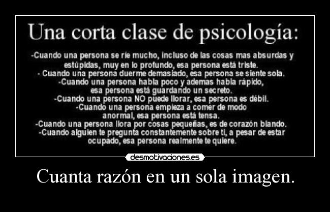 Cuanta razón en un sola imagen. -
