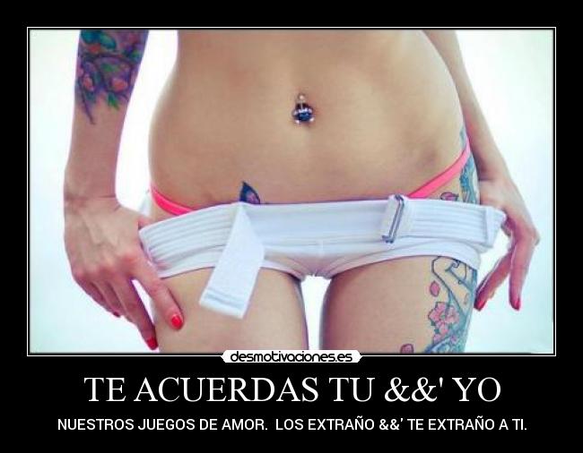 TE ACUERDAS TU && YO - 