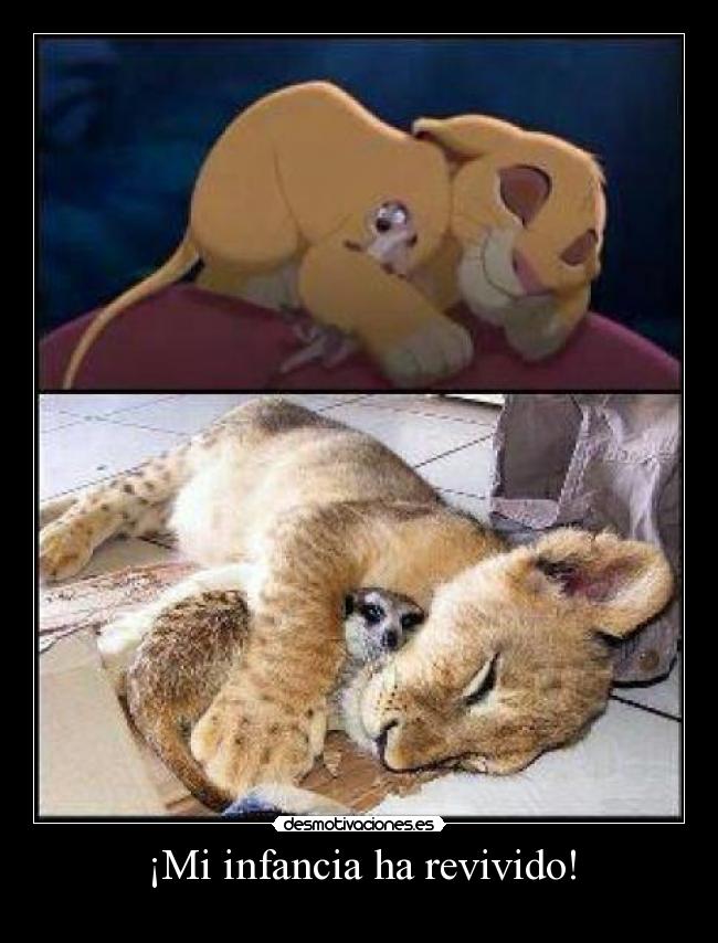 ¡Mi infancia ha revivido! - 