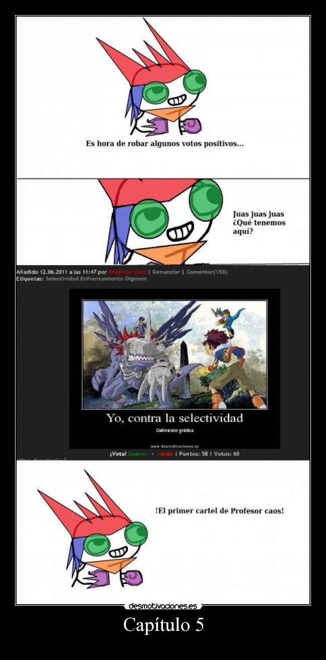 carteles clanotao otakushinigami capitulo desmotivaciones