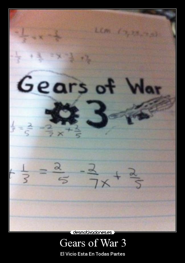Gears of War 3 - El Vicio Esta En Todas Partes