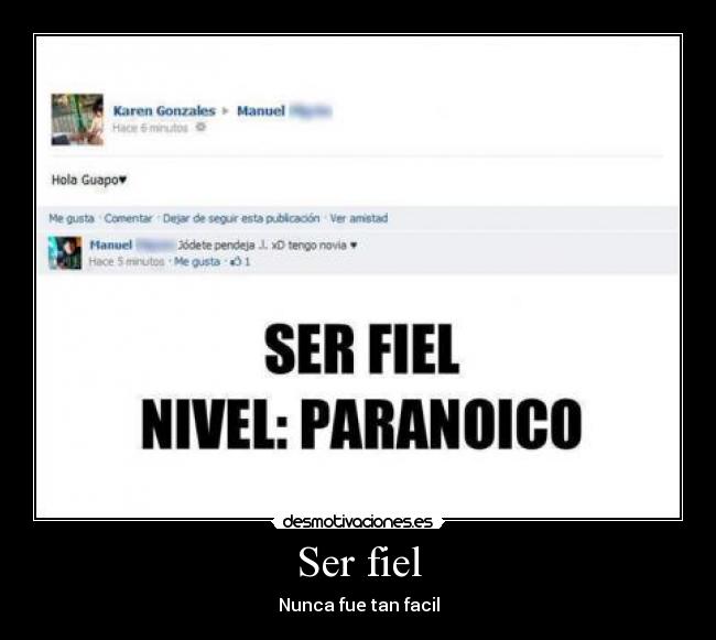 Ser fiel - Nunca fue tan facil