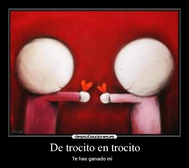 De trocito en trocito -