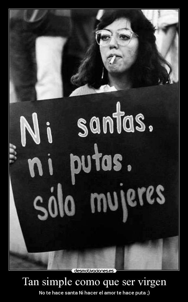 Tan simple como que ser virgen -