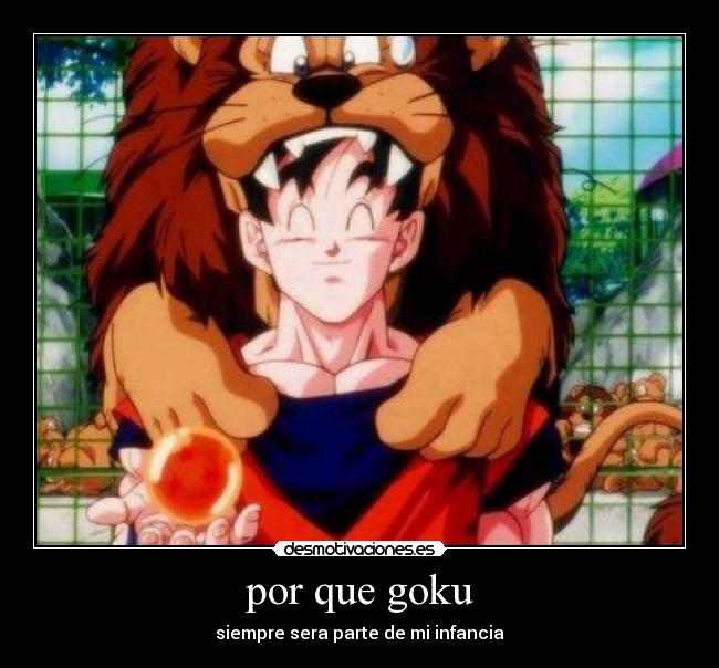 por que goku -