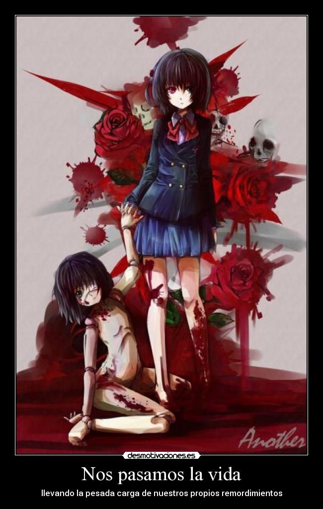 Nos pasamos la vida - llevando la pesada carga de nuestros propios remordimientos