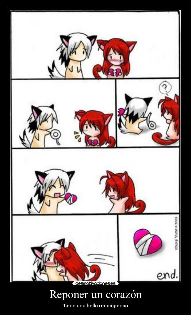 Reponer un corazón - Tiene una bella recompensa