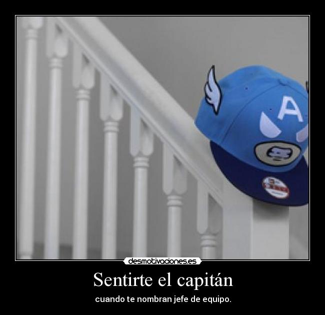 Sentirte el capitán - 