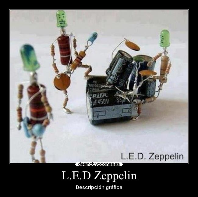 L.E.D Zeppelin - Descripción gráfica