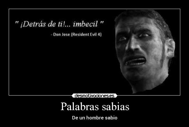 Palabras sabias - De un hombre sabio