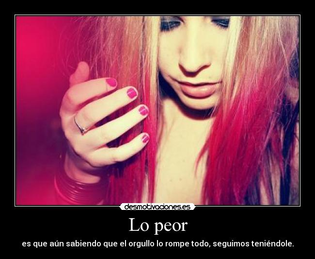 Lo peor - 