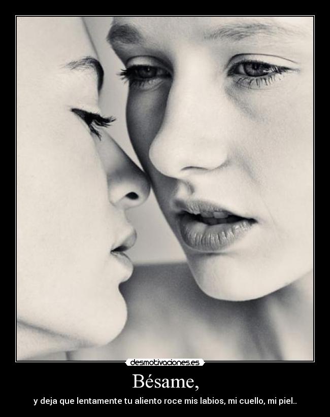 carteles besame sin miedo desmotivaciones