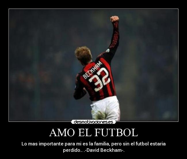 AMO EL FUTBOL -