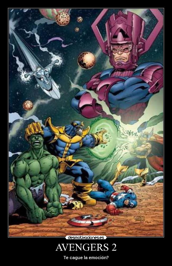 AVENGERS 2 - Te cague la emoción?
