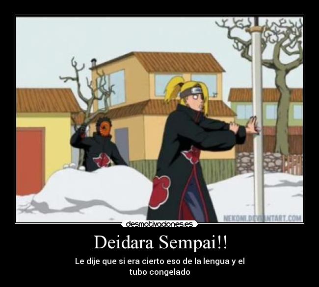 Deidara Sempai!! -