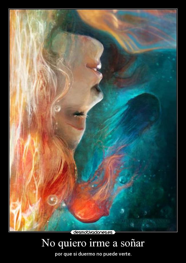 No quiero irme a soñar - 