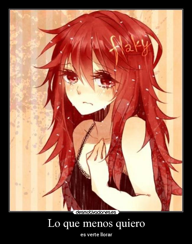 Lo que menos quiero -
