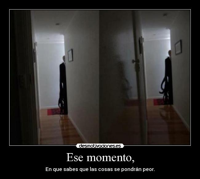 carteles efectolikot efectocaos slenderman vendra por noche desmotivaciones