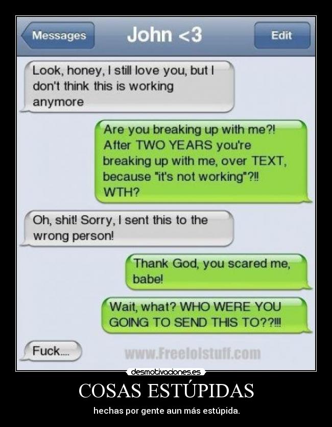 COSAS ESTÚPIDAS - hechas por gente aun más estúpida.