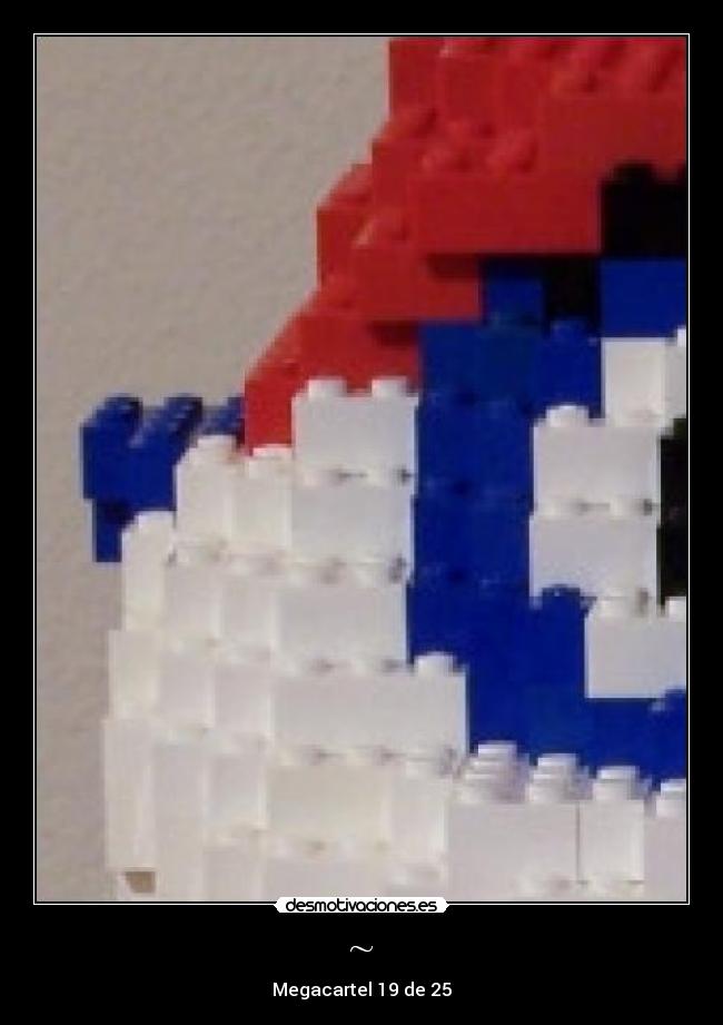 carteles papapitufo lego mania desmotivaciones