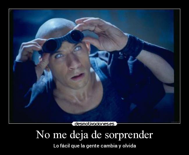 No me deja de sorprender -