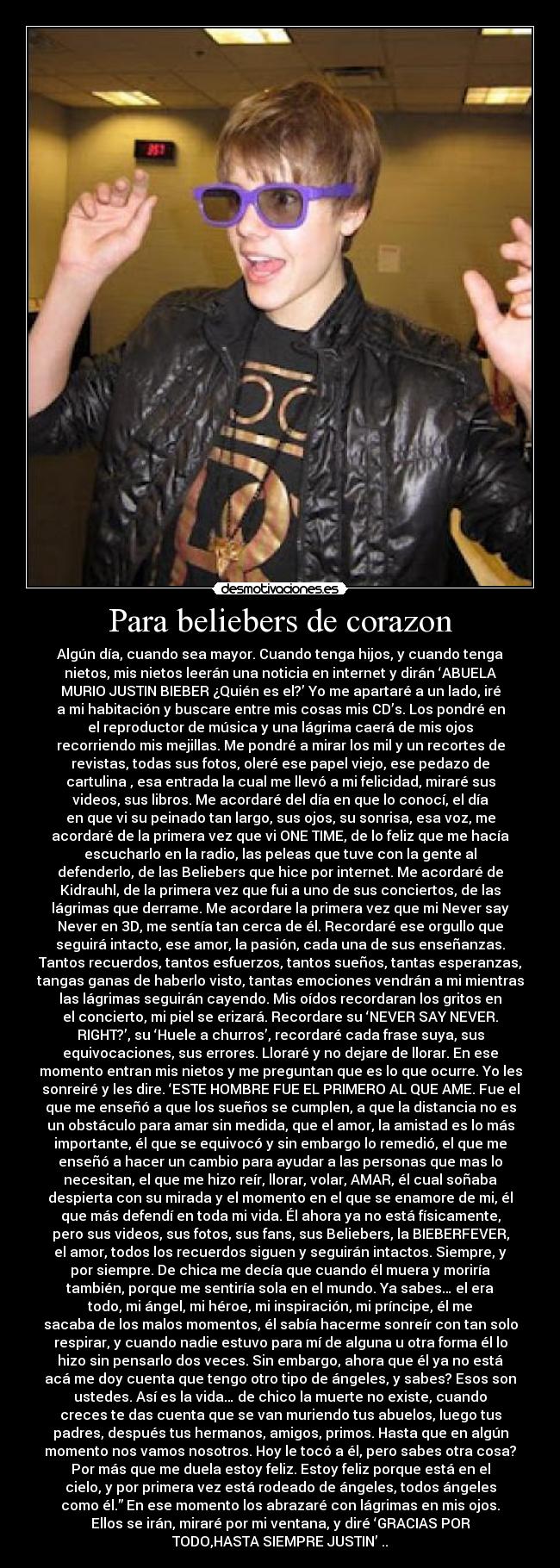 Para beliebers de corazon - 