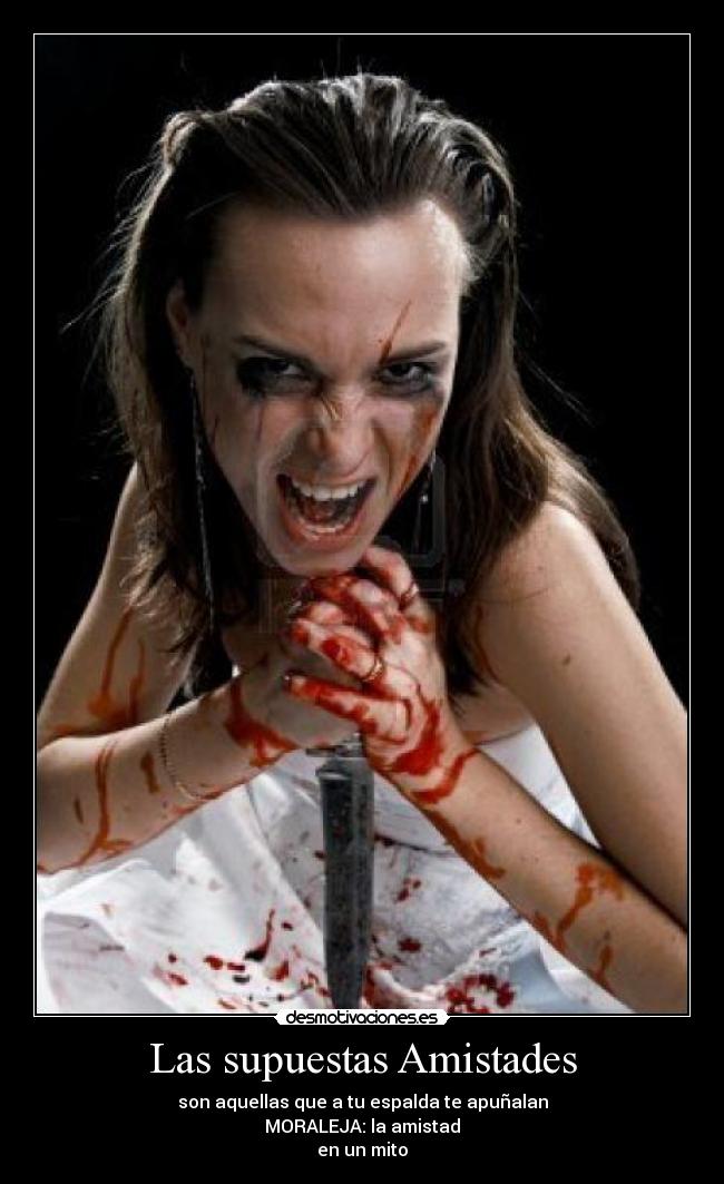 Las supuestas Amistades -