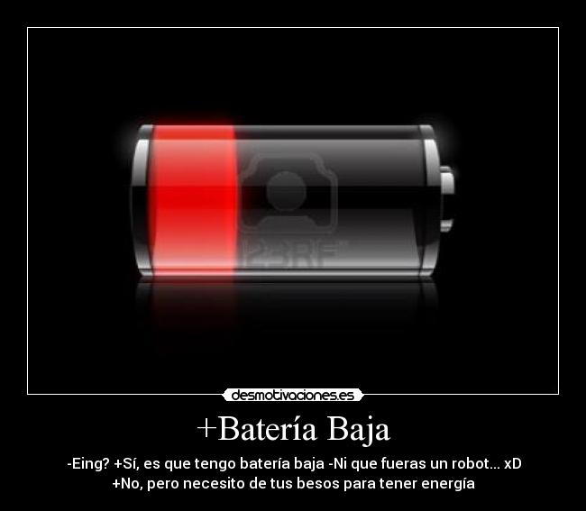 +Batería Baja - 