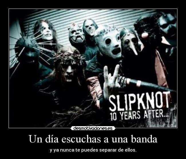 carteles slipknot desmotivaciones