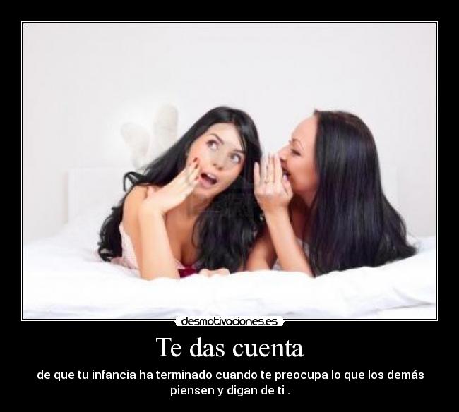 Te das cuenta - 