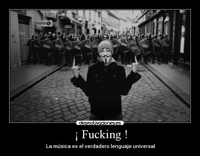 ¡ Fucking ! -