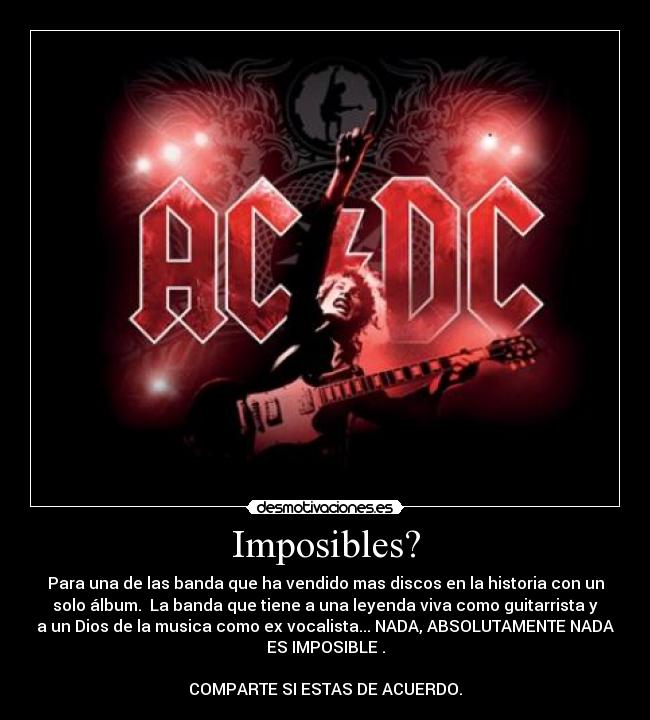 Imposibles? -