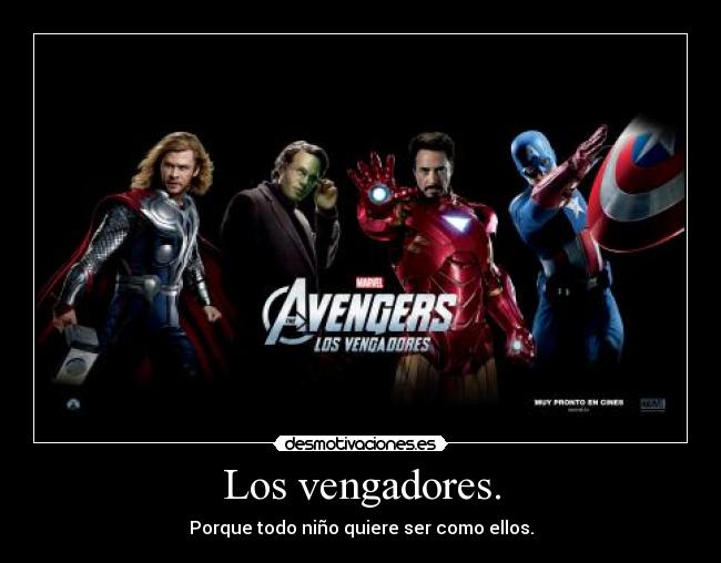 Los vengadores. -