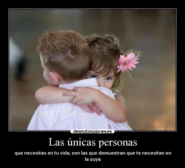 Las únicas personas -