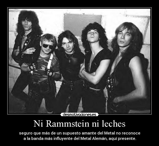 Ni Rammstein ni leches -