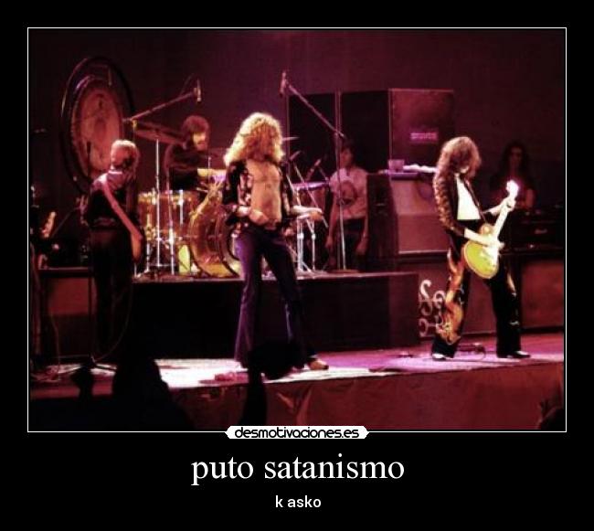 puto satanismo - 