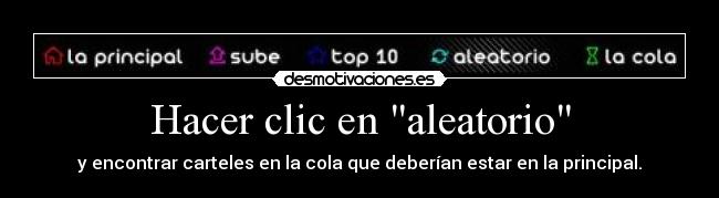 Hacer clic en aleatorio -